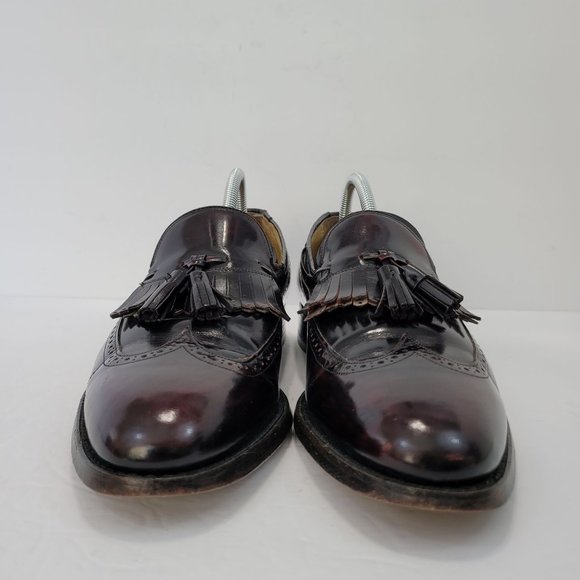 Johnston Murphy Aristocrats USA Wingtip Tassel Loafer Men\'s Shoes US Size 11A main image 9